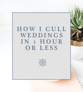 How to cut your culling time in half or more | Photography Workflow Series #5