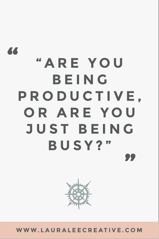 Are You Being Productive or Just Busy?