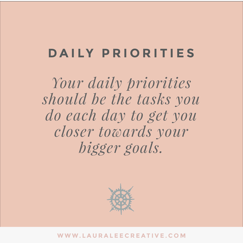 How to Set Priorities to Achieve Your Biggest Goals!