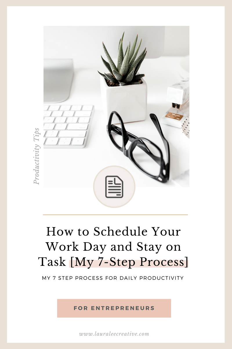 How to Schedule Your Work Day and Stay on Task