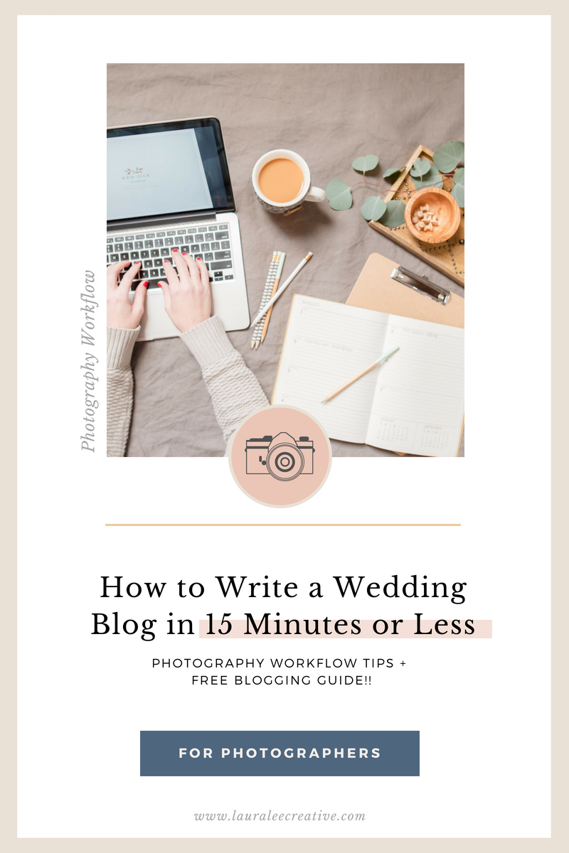 How to Write a Wedding Blog in 15 min or less