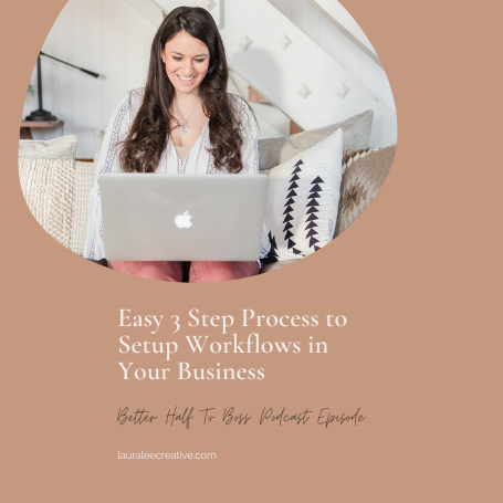 Easy 3 Step Process to Setup Workflows in Your Business Laura Lee Creative